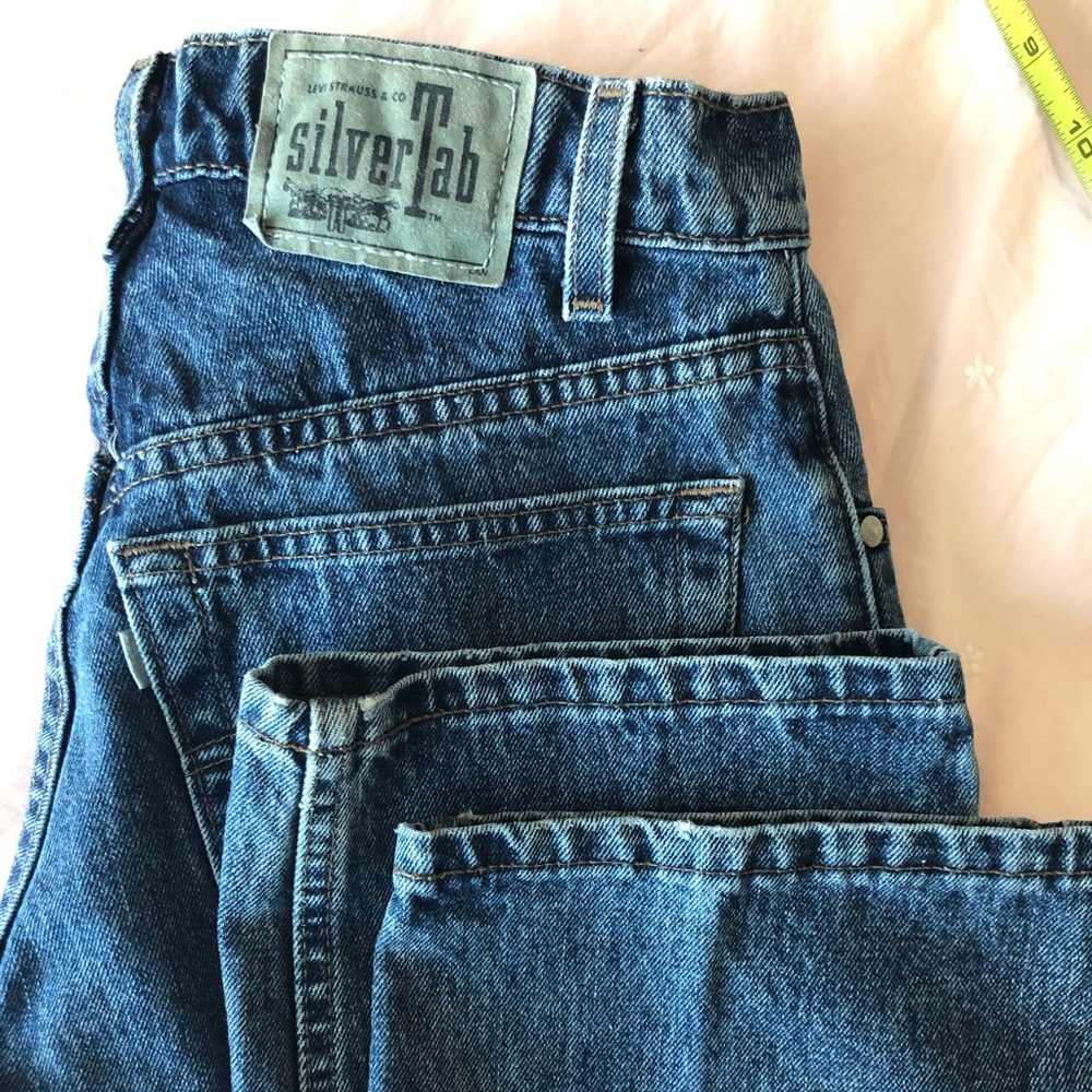 Vintage Levi’s Silver Tab Made in USA denim jeans